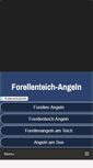 Mobile Screenshot of forellenteich-angeln.com